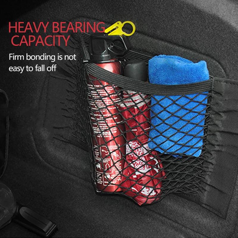 Filet de Rangement Multifonction pour Coffre de Voiture