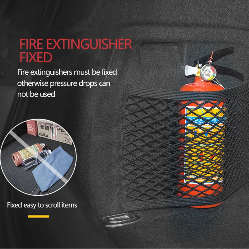 Filet de Rangement Multifonction pour Coffre de Voiture