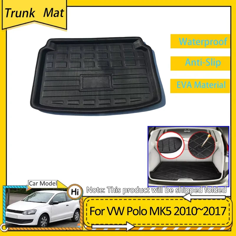 Tapis de Coffre Haute Protection pour VW Polo Mk5 (2010-2017)