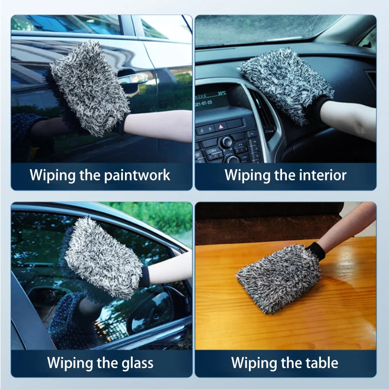 Brosse Microfibre pour Nettoyage des Jantes et Roues