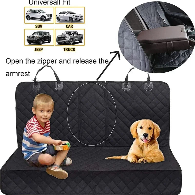 Protection de Banquette Auto pour Animaux – Imperméable et Antidérapante
