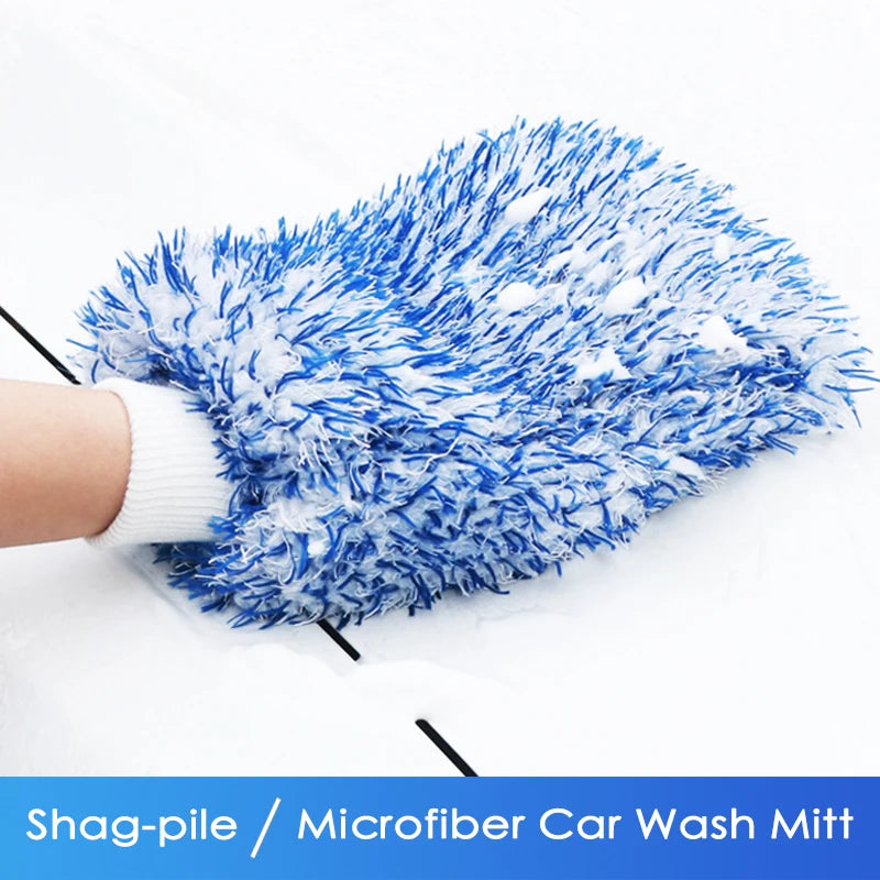 Gant de Lavage Microfibre Haute Absorption pour Voiture