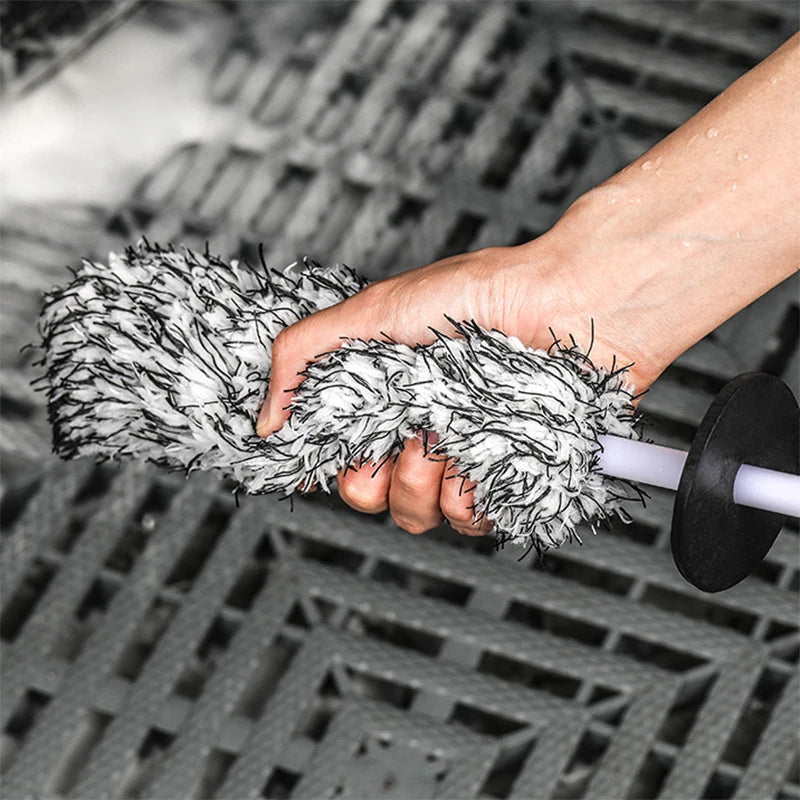 Brosse Microfibre pour Nettoyage des Jantes et Roues