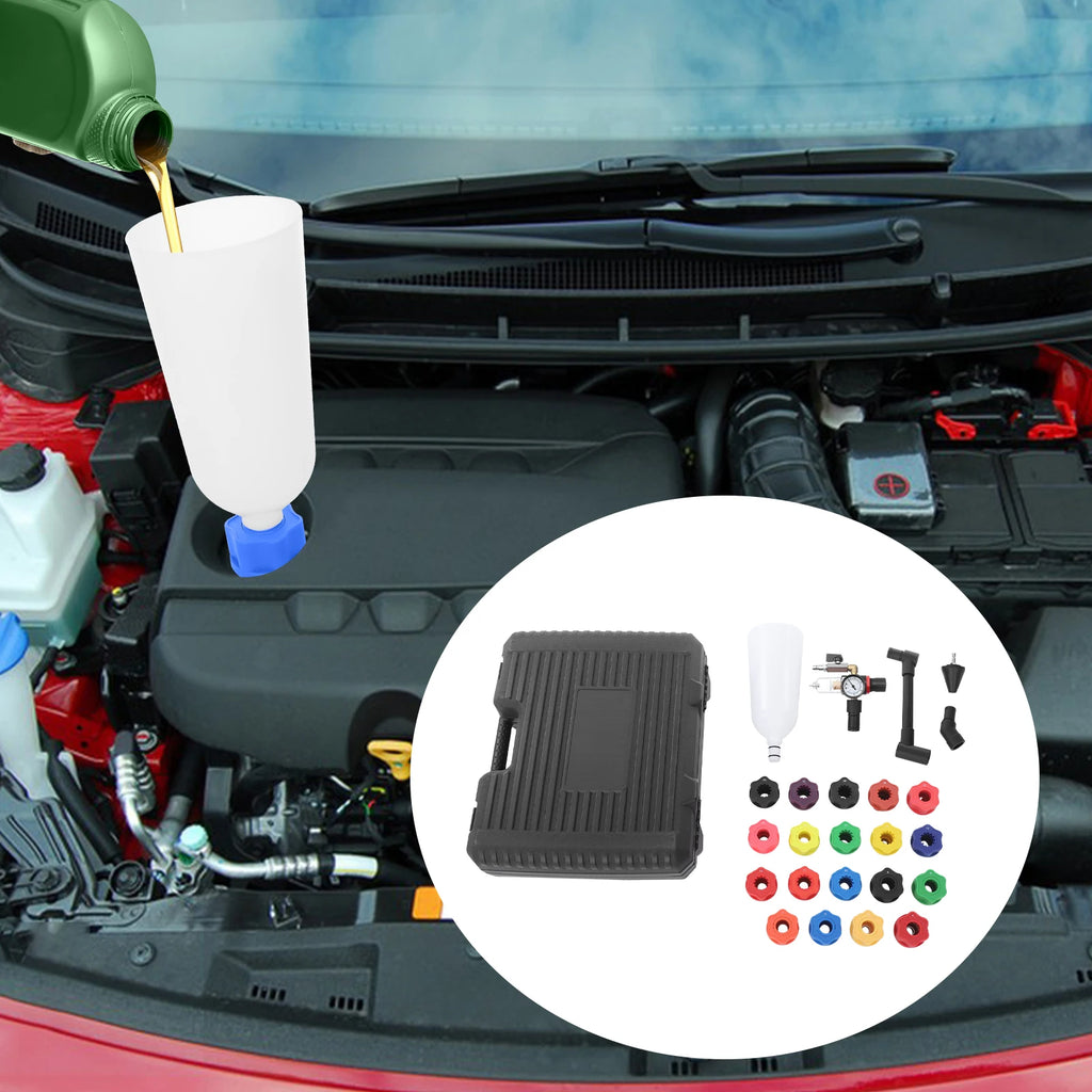 Kit de remplissage professionnel d'huile moteur 21 pièces