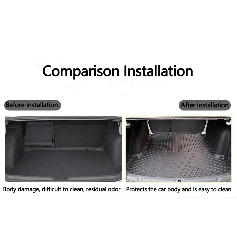 Tapis de Coffre Haute Protection pour VW Polo Mk5 (2010-2017)