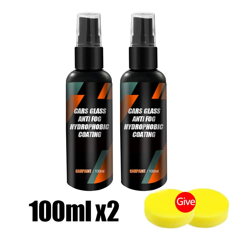 Spray Hydrophobe Anti-Pluie pour Pare-Brise et Vitres Auto