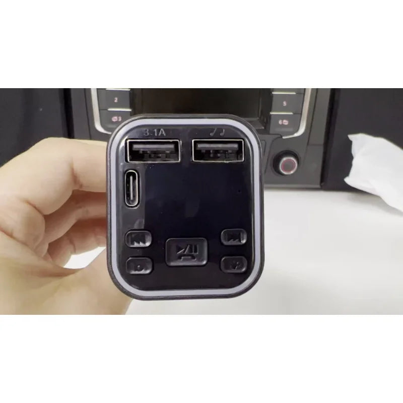 Adaptateur Bluetooth Voiture avec Lecteur MP3 USB