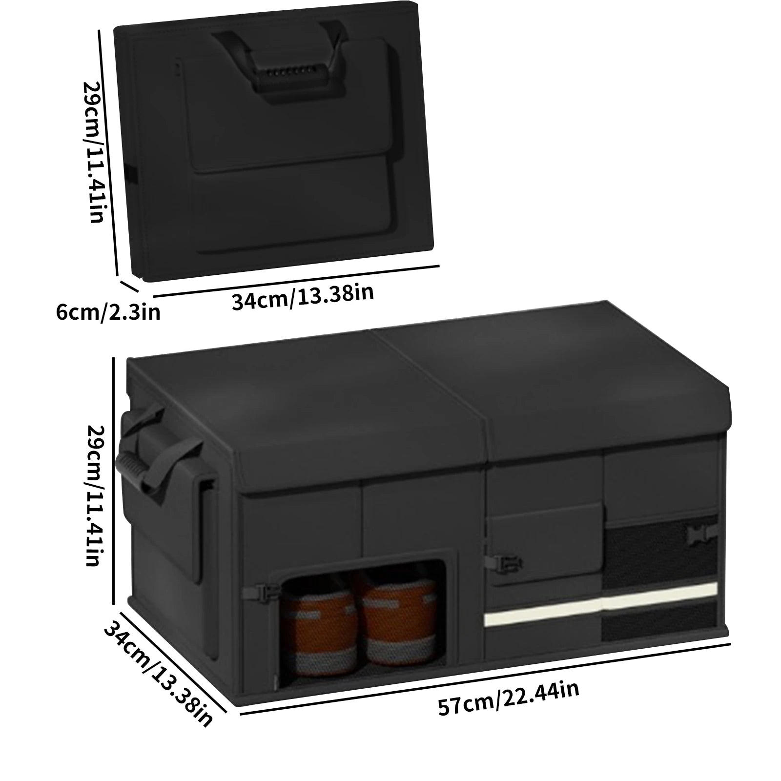 Rangement compact pour voiture