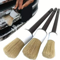 Kit de Brosses de Détailing Auto à Poils Doux