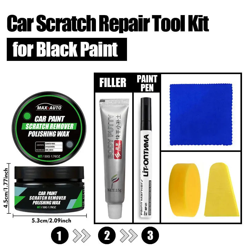 Kit Réparation Rayures et Polish pour Voiture
