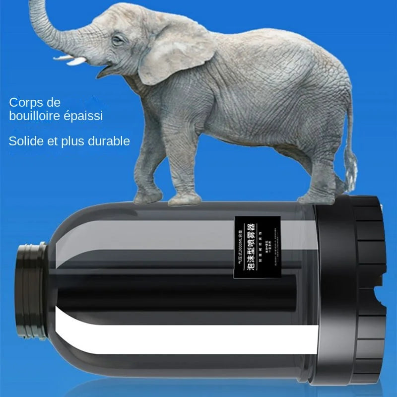 Pulvérisateur à Mousse 2L avec 3 Buses Interchangeables