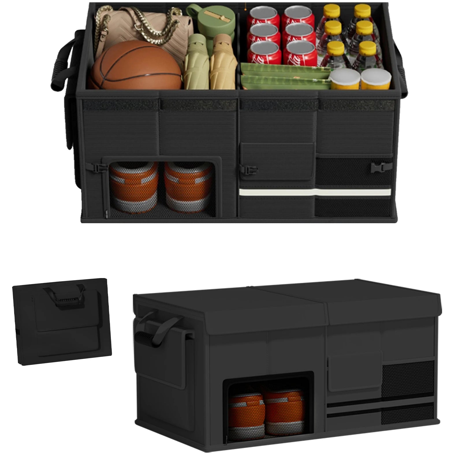 Rangement compact pour voiture